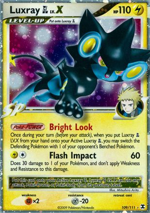 Pokemon Card Luxray LV.51 Legends Awakened 8/146 PLAYED/EXCELLENT Holo Rare TCG! 