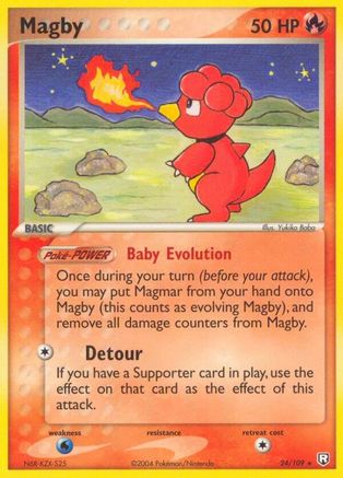 Team Rocket Returns Magby #24