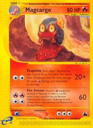 Skyridge Magcargo (17) #017
