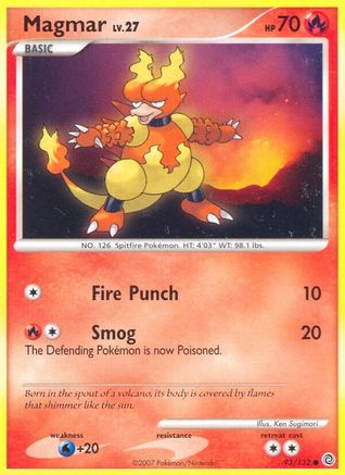 Secret Wonders Magmar #93