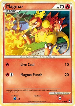 Call of Legends Magmar #62