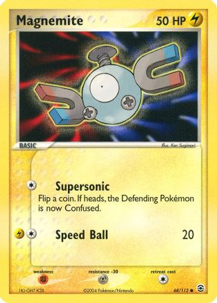 FireRed & LeafGreen Magnemite #68
