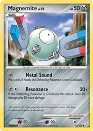 Diamond and Pearl Magnemite #87