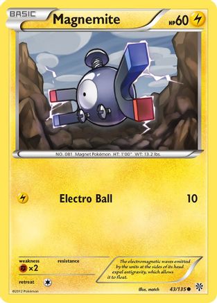 Plasma Storm Magnemite (43) #43