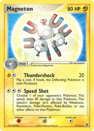 FireRed & LeafGreen Magneton #27