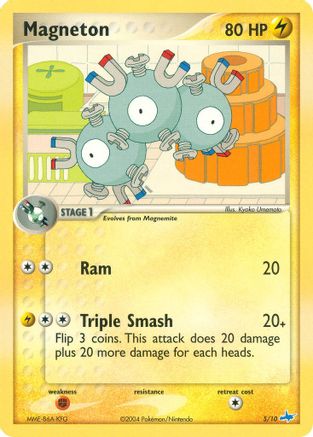 EX Trainer Kit 1: Latias & Latios Magneton #5