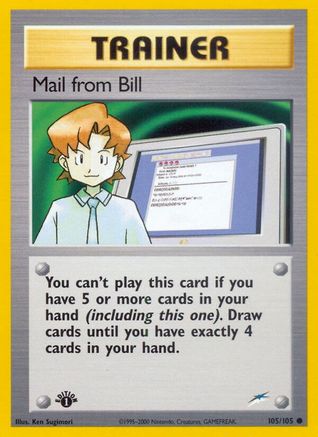 Neo Destiny Mail from Bill #105