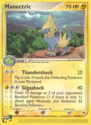 Ruby and Sapphire Manectric #39