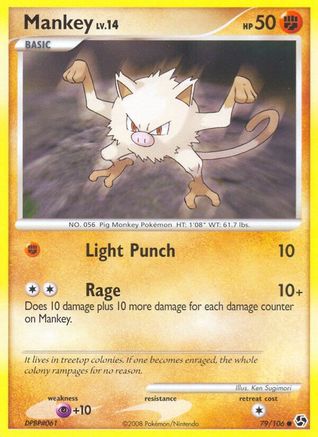 Great Encounters Mankey #79
