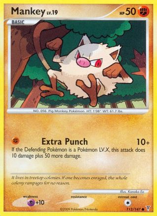 Supreme Victors Mankey #112