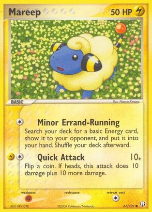 Team Rocket Returns Mareep #67