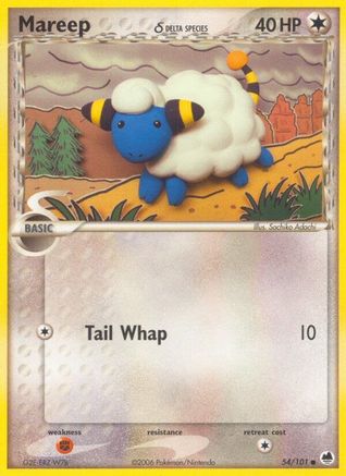 Dragon Frontiers Mareep (Delta Species) #54