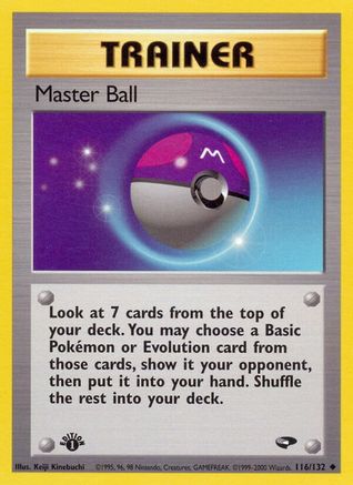 Gym Challenge Master Ball #116