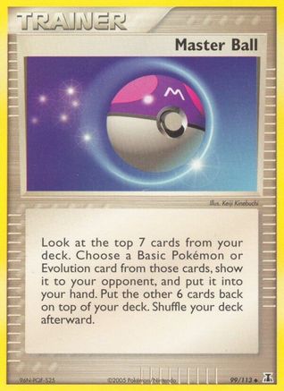 Delta Species Master Ball #99