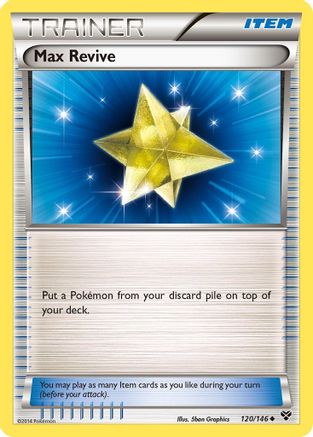 XY Base Set Max Revive #120