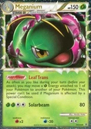 HGSS Promos Meganium (Prime) #HGSS08