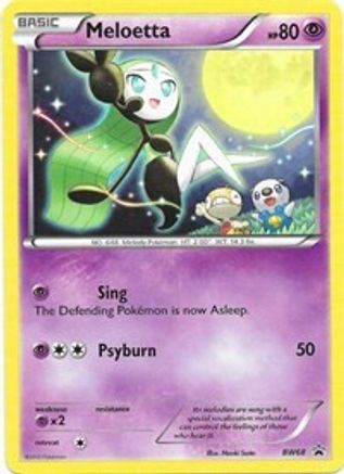 Black and White Promos Meloetta #BW68