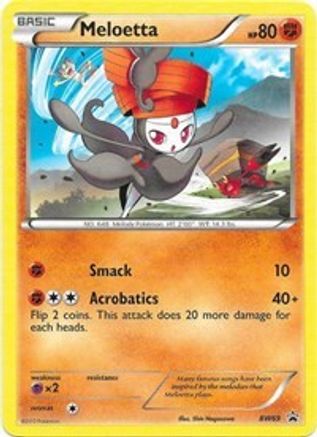 Black and White Promos Meloetta #BW69