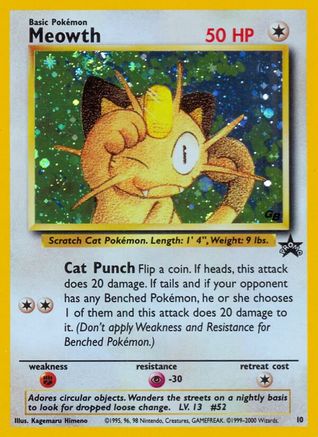 WoTC Promo Meowth #10