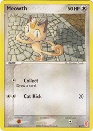 EX Trainer Kit 2: Plusle & Minun Meowth #4
