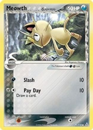 Holon Phantoms Meowth (Delta Species) #71