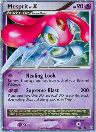 Legends Awakened Mesprit LV.X #143