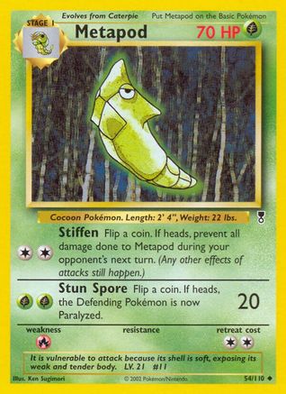 Legendary Collection Metapod #054