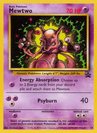 Mewtwo PR 12  Pokemon TCG POK Cards