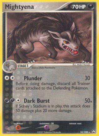 Power Keepers Mightyena #18