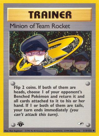 Gym Heroes Minion of Team Rocket #113