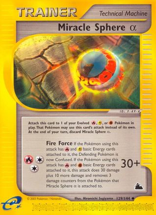 Skyridge Miracle Sphere Alpha #129