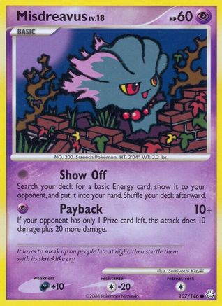 Legends Awakened Misdreavus #107