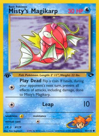 Gym Challenge Misty's Magikarp #088