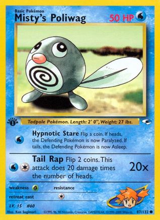Gym Heroes Misty's Poliwag #087