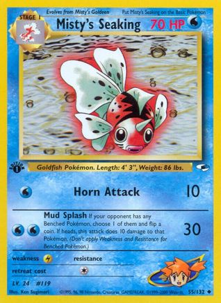 Gym Heroes Misty's Seaking #055