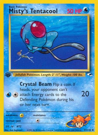 Gym Heroes Misty's Tentacool (57) #057
