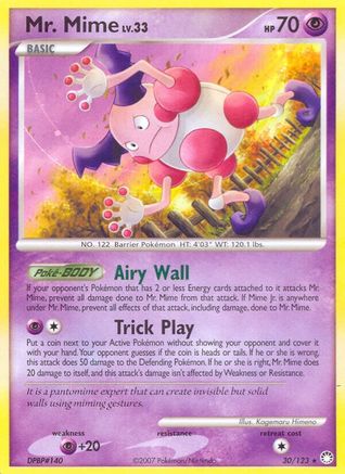Mysterious Treasures Mr. Mime #30