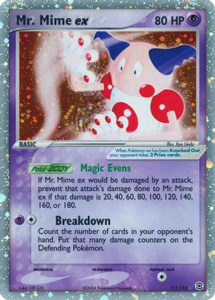 FireRed & LeafGreen Mr. Mime ex #111