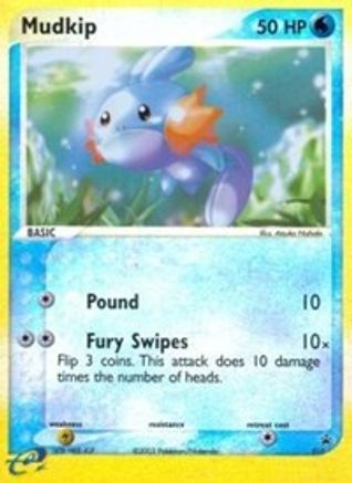 Nintendo Promos Mudkip - 010 (e-League) #010