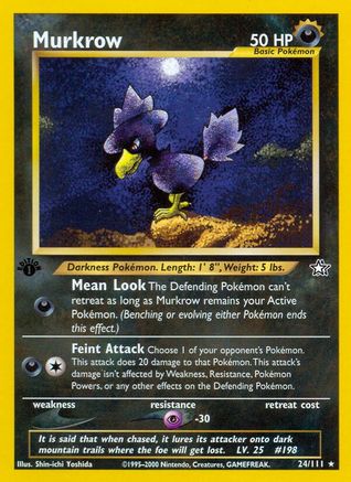 Neo Genesis Murkrow #024