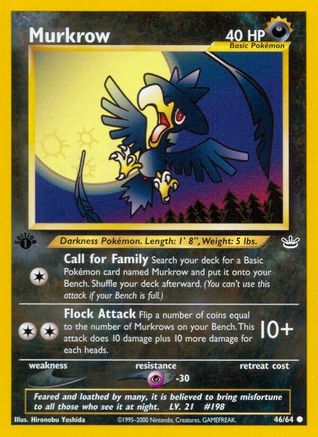 Neo Revelation Murkrow #46