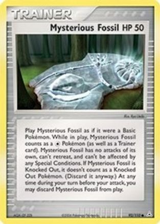 Holon Phantoms Mysterious Fossil #92