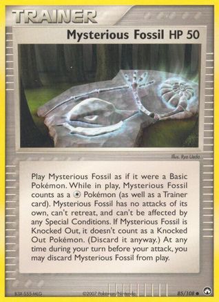 Power Keepers Mysterious Fossil #85