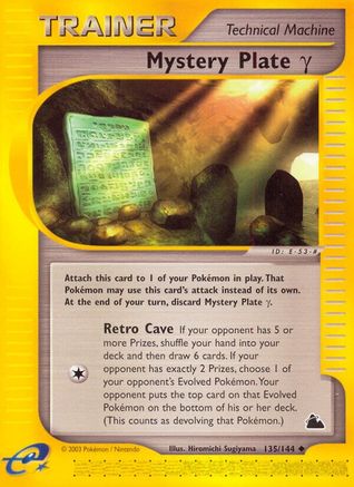 Skyridge Mystery Plate Gamma #135