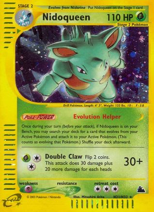 Skyridge Nidoqueen (H21) #H21