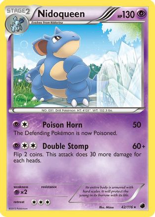 Plasma Freeze Nidoqueen #42