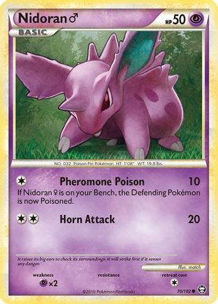 Triumphant Nidoran M #70