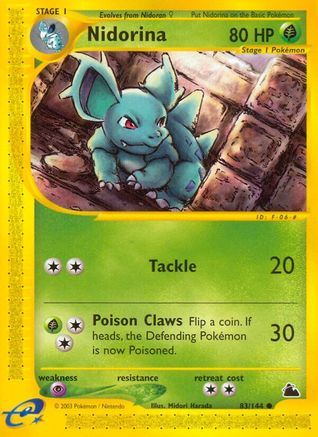 Skyridge Nidorina #083