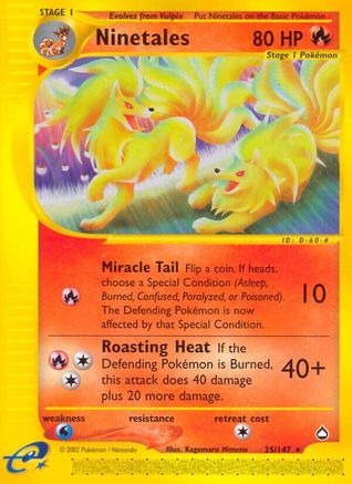 Aquapolis Ninetales #025