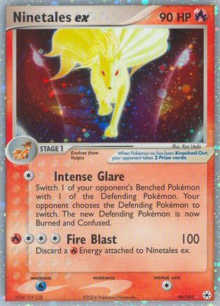 Hidden Legends Ninetales ex #96